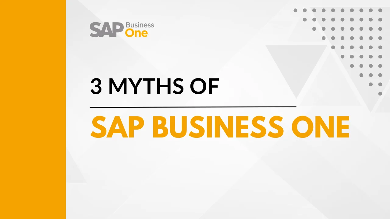 Myths of SAP B1
