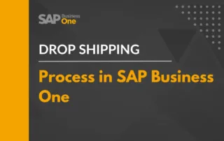 Drop Ship Process in SAP