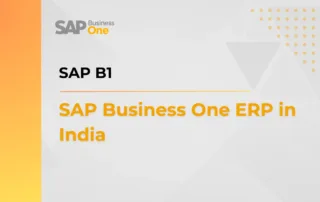 SAP Business One ERP in India