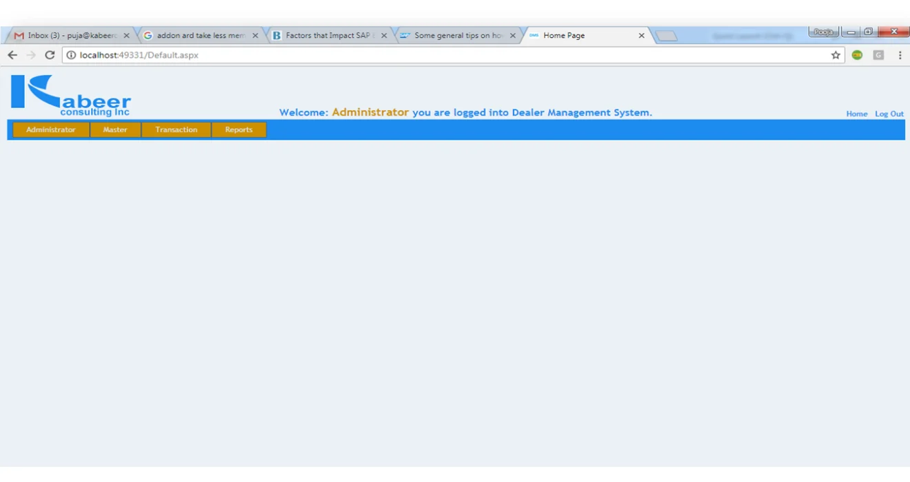 SAP B1 Dealer Management System