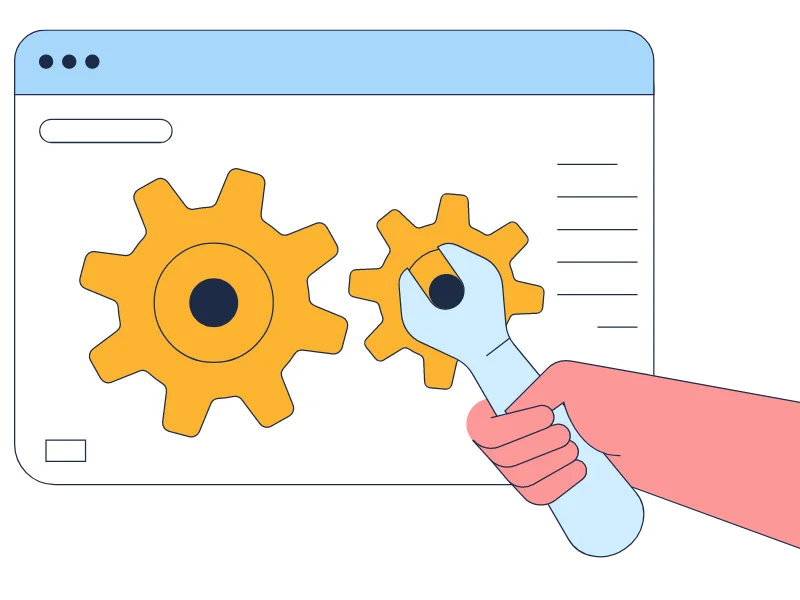 Develop illustration
