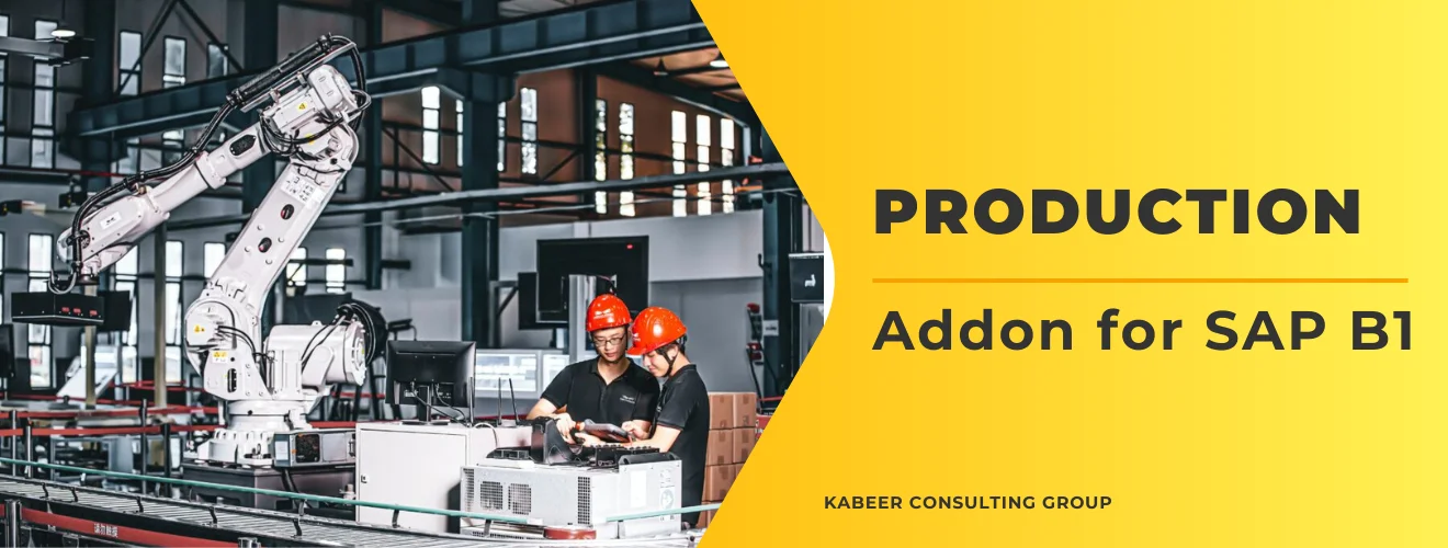 Production Addon (1) production addon for sap b1