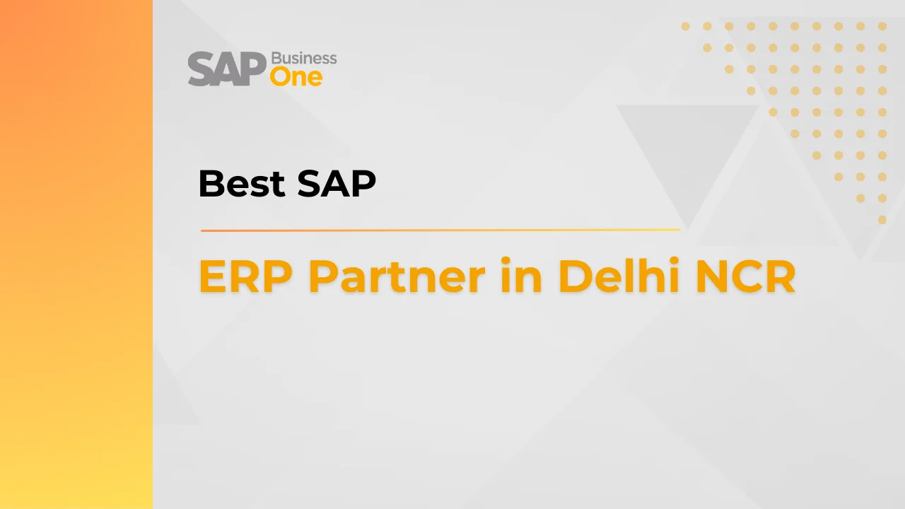 Delhi NCRs Top SAP ERP Partner