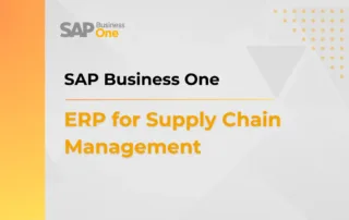ERP for Supply Chain Management