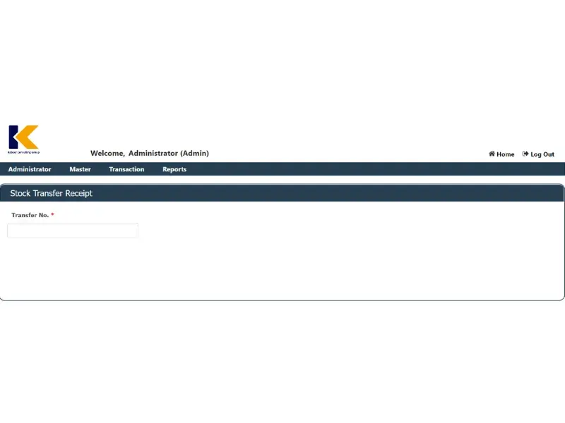 Stock Transfer Receipt