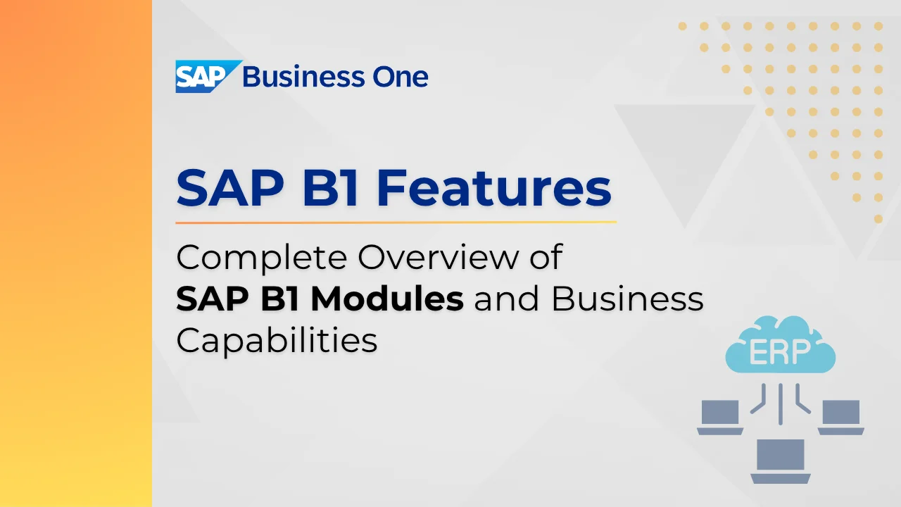 SAP B1 Features