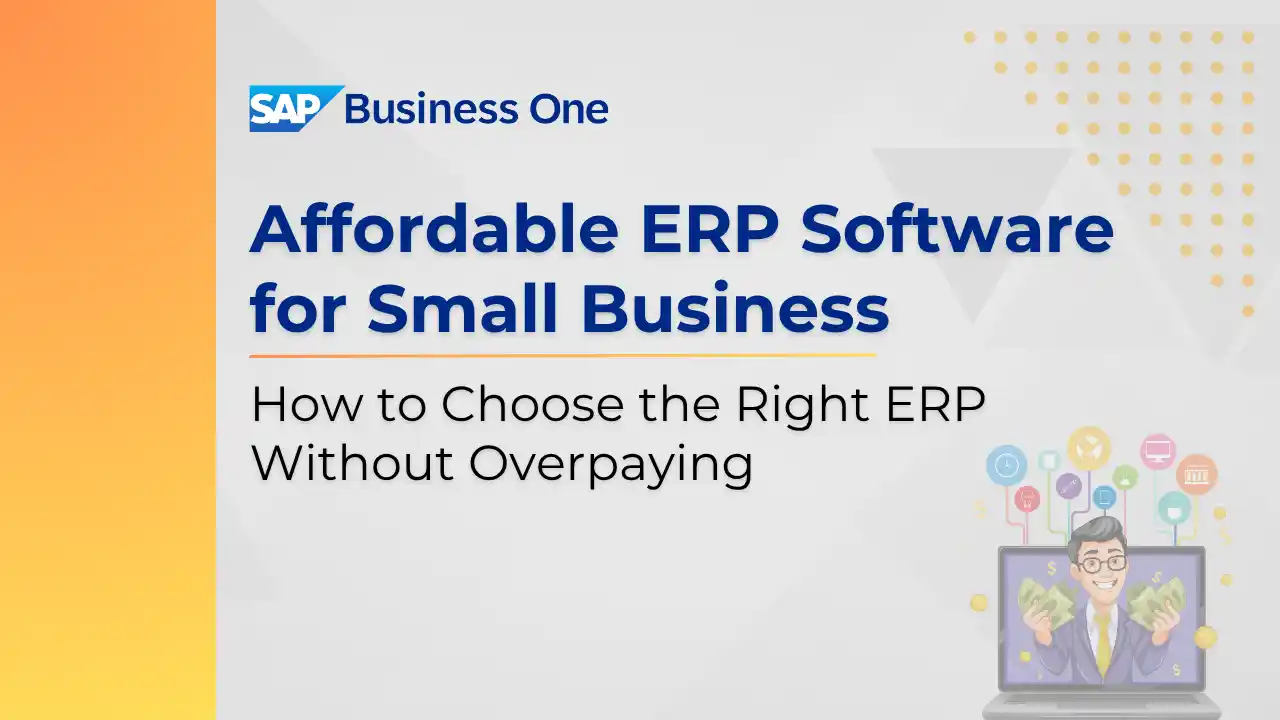 Affordable ERP Software for Small Business