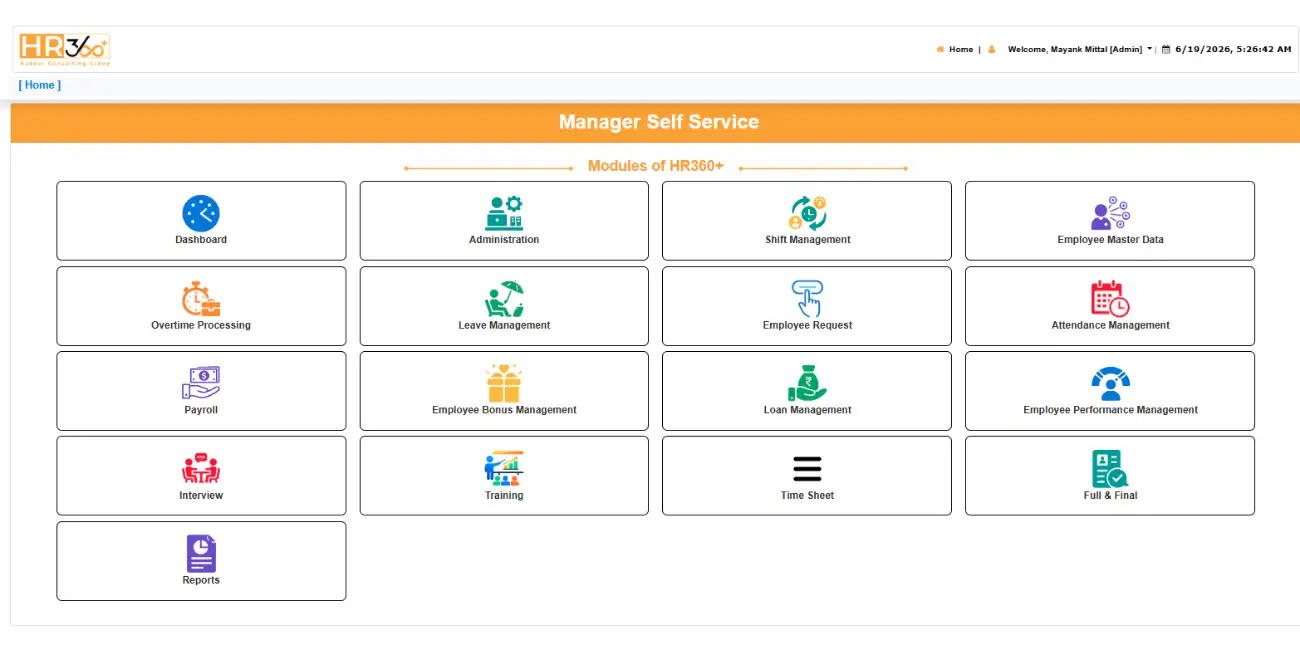 HR360 Dashboard