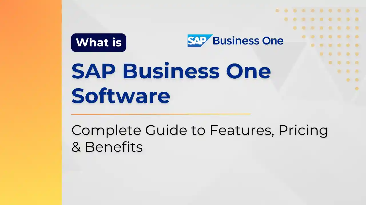 SAP Business One Software - Feature image - Blog