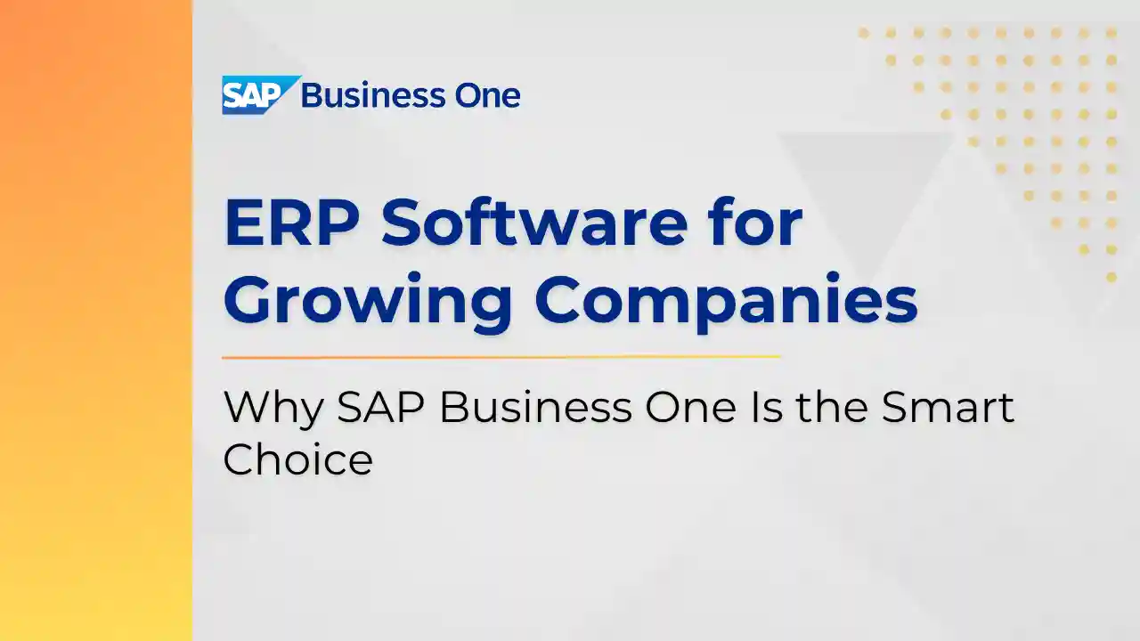ERP Software for Growing Companies - Feature image - Blog